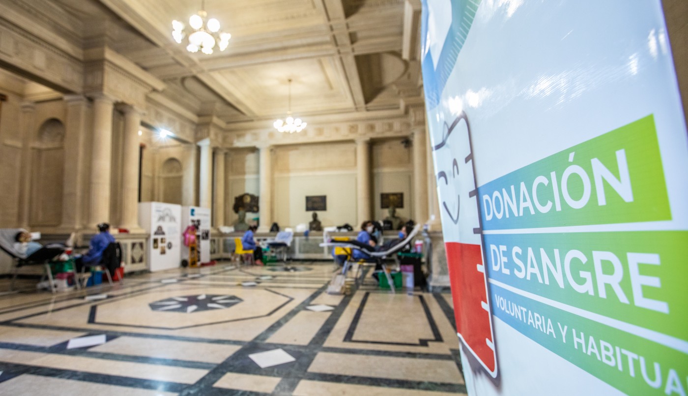 Anuncian la cuarta jornada de donación de sangre en Rectorado de la UNL | Juntos y solidarios