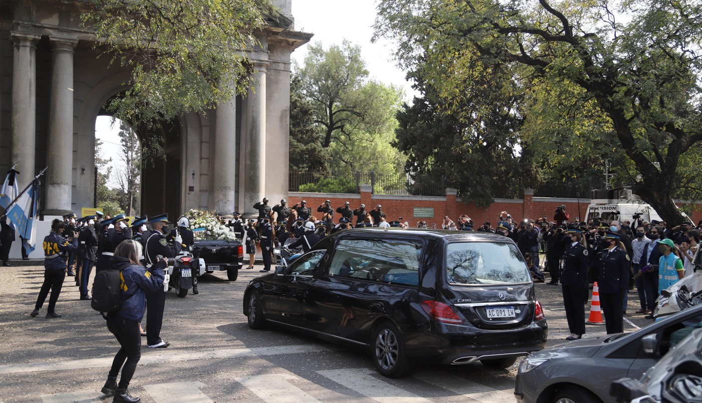 Dolor en el último adiós al policía asesinado: asistieron Frederic y Berni | Nacionales