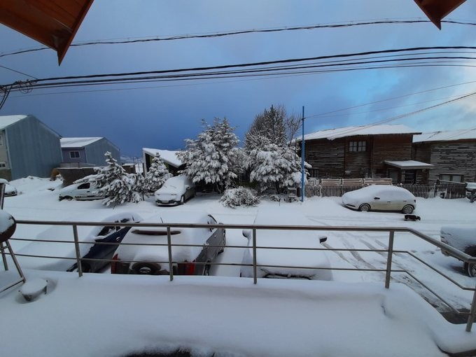Invierno en primavera: la mayor nevada del año en Ushuaia | Nacionales