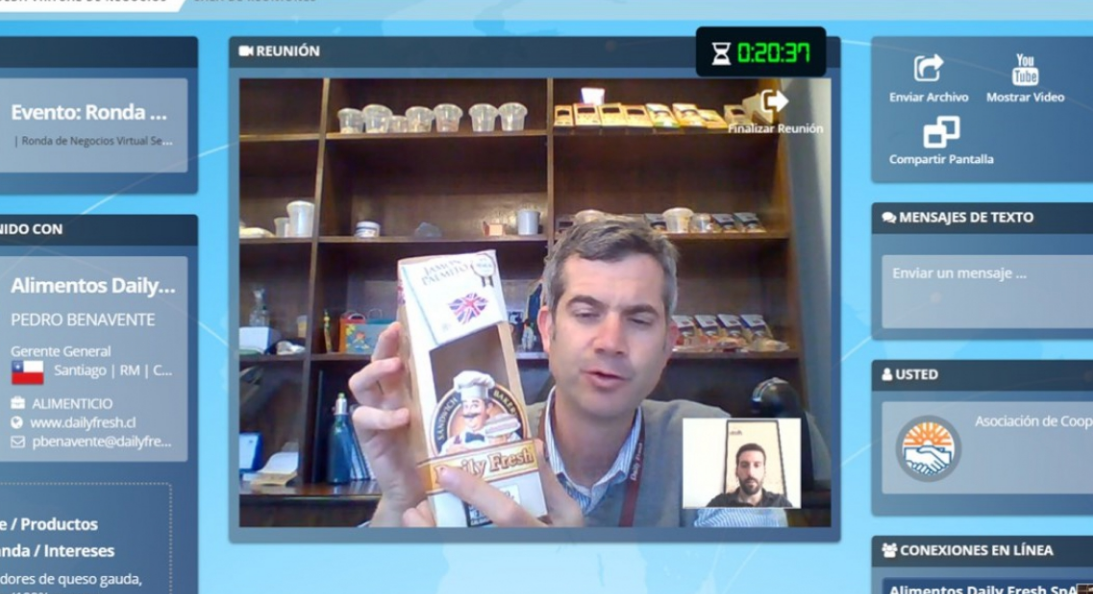 La provincia avanza en la internacionalización de sus empresas a partir de rondas de negocios virtuales | Información General