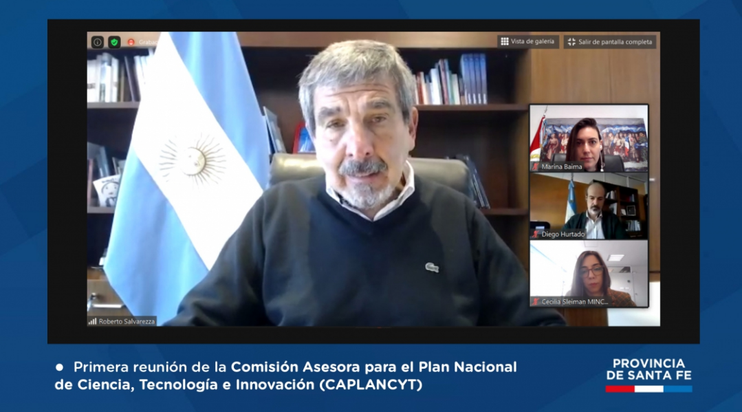 Santa Fe participa en la Comisión Asesora para el Plan Nacional de Ciencia, Tecnología e Innovación | Información General