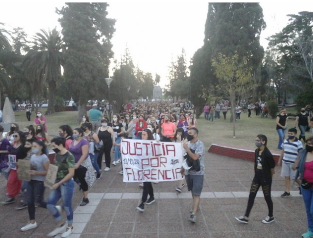 Un pueblo conmovido marchó y pidió justicia por el femicidio de Florencia | Noticias