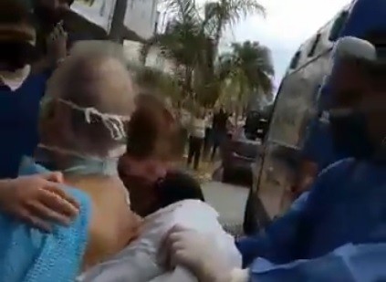 Video: el recibimiento a un santotomesino que luchó dos meses contra el Covid | Noticias