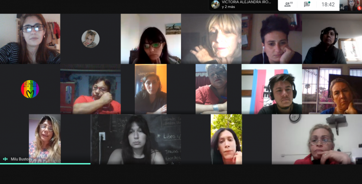 Reunión de funcionarias con organizaciones para la implementación del Cupo Laboral Travesti-Trans | Información General