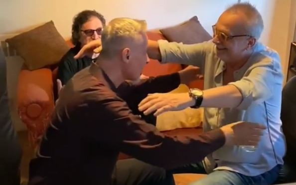 Charly García, David Lebon y Pedro Aznar presentaron las redes sociales oficiales de Serú Girán | Espectaculos