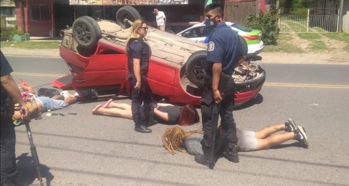 Los perseguía la Policía y usó a su hija de 2 años como "escudo" | Nacionales