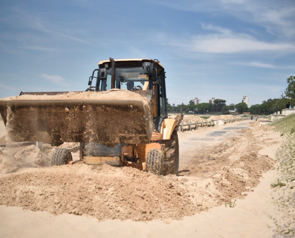 La Municipalidad pone en condiciones las playas y parques para el verano | Información General