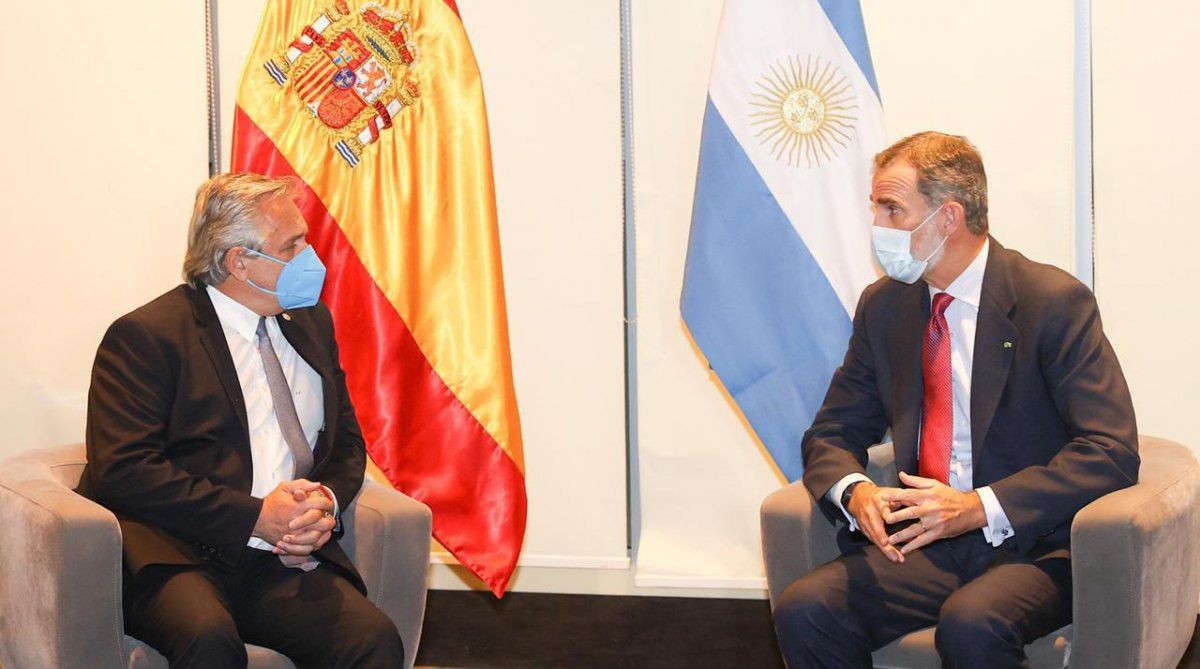 Alberto Fernández mantuvo una audiencia con el Rey de España | Nacionales