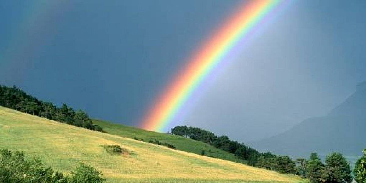 Video: el momento en que una familia llega hasta el final de un arcoíris | Redes