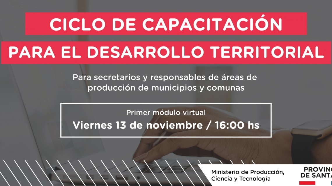 La provincia capacita a responsables de áreas productivas de municipios y comunas | Noticias