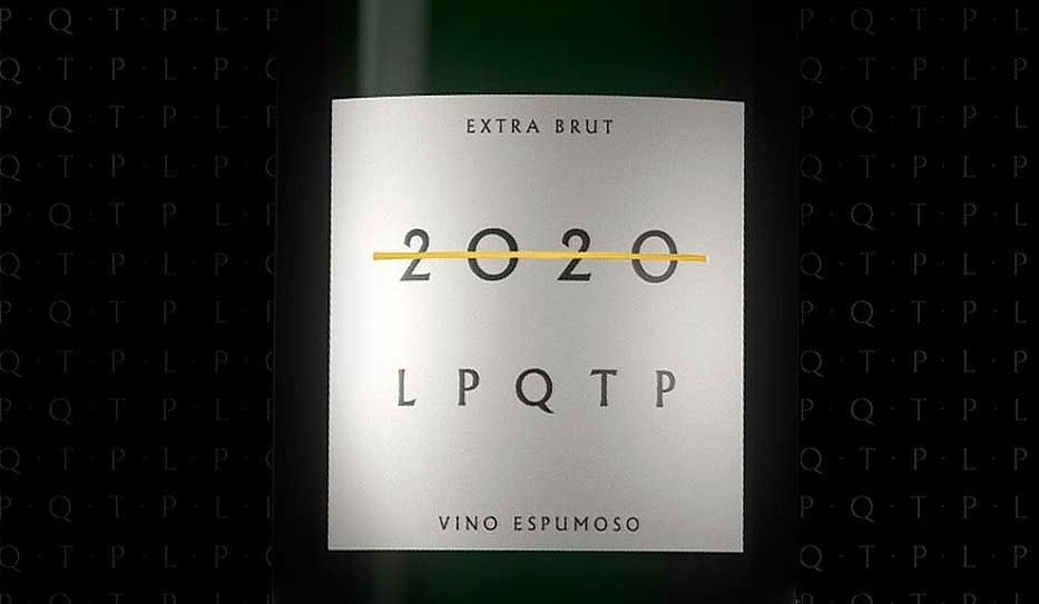 "LPQTP 2020": el espumante que se hizo viral por la idea de sacarse de encima este año | Redes