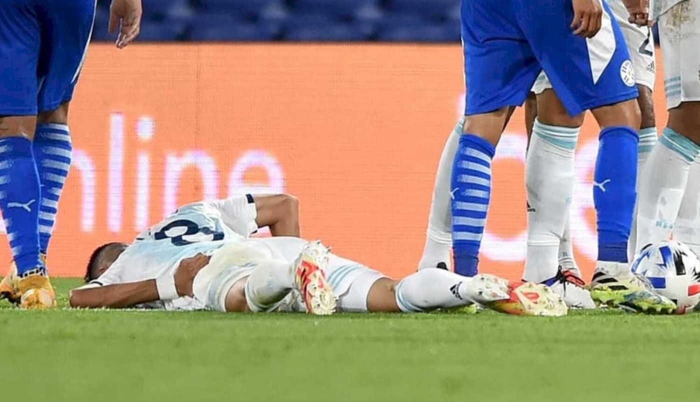 Palacios estará inactivo varios meses tras la fractura en la zona lumbar que le causó Romero | Deportes