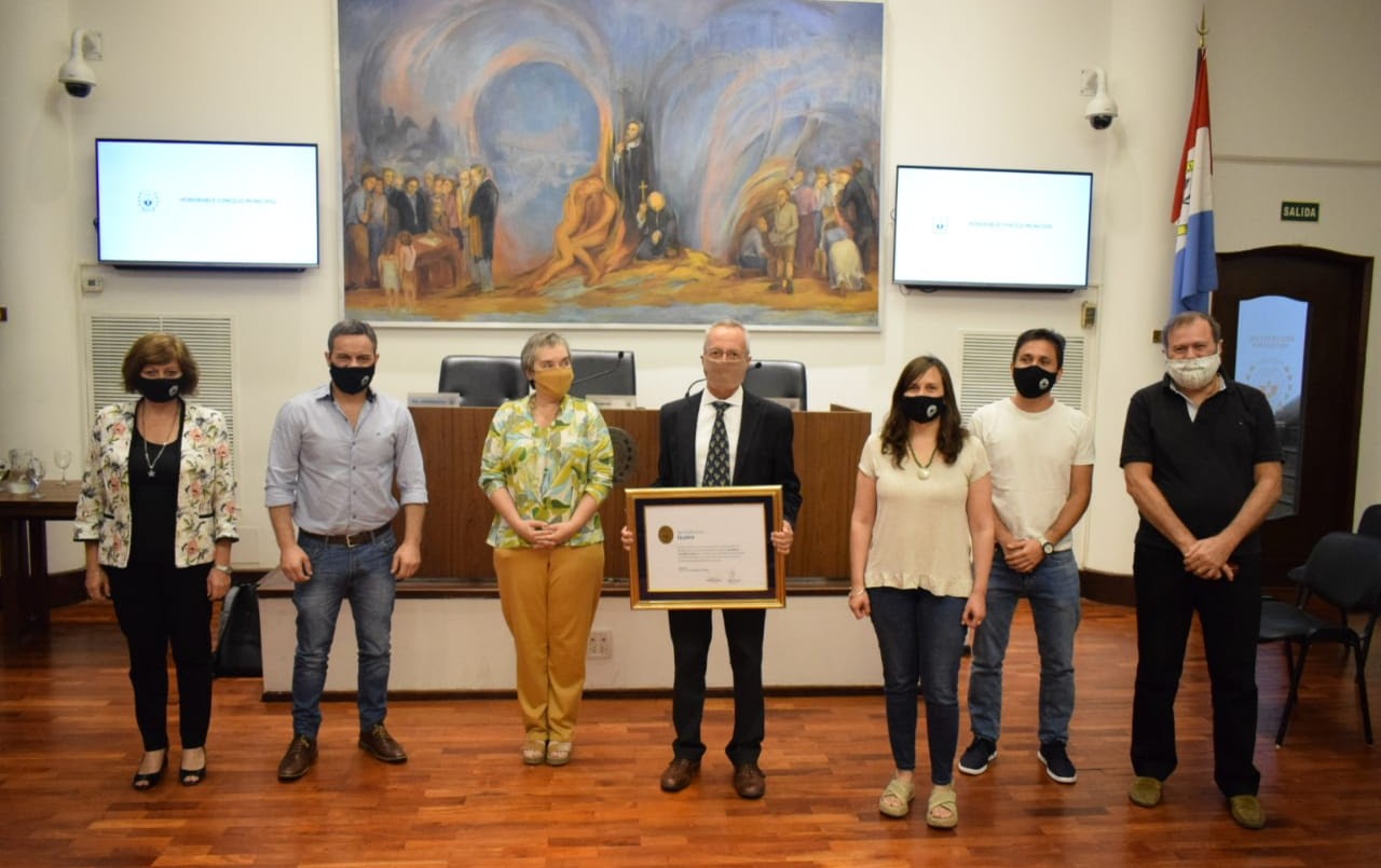 El Concejo distinguió a Luis María Calvo como Ciudadano Ilustre | Legislativas