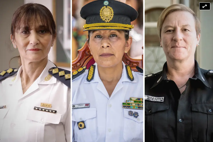 Mujeres al mando: Por primera vez, hay tres jefas en las policías provinciales | Nacionales