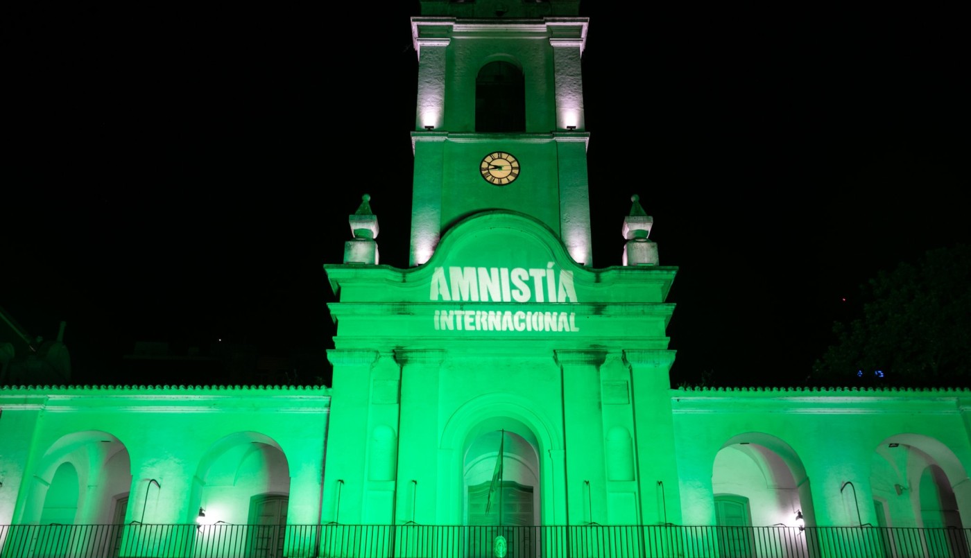 Cabildo verde: la acción de Amnestía Internacional para pedir que se apruebe el proyecto de legalización del aborto | Nacionales