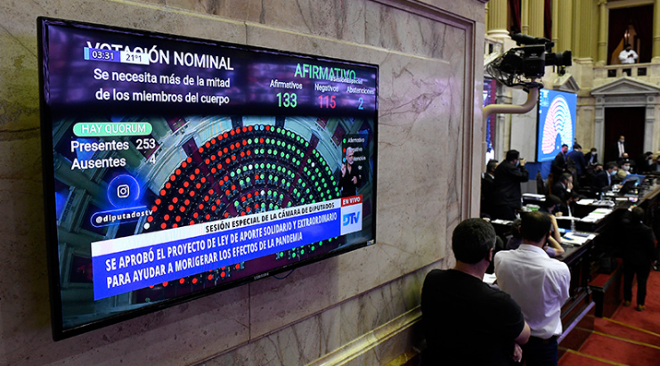 Diputados aprobó y envió al Senado el proyecto de aporte para grandes fortunas | Legislativas