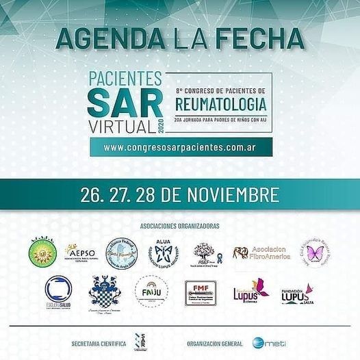 Gratuito, libre y virtual: se realiza el 8vo Congreso de pacientes de Reumatología | Buen Santa Fe