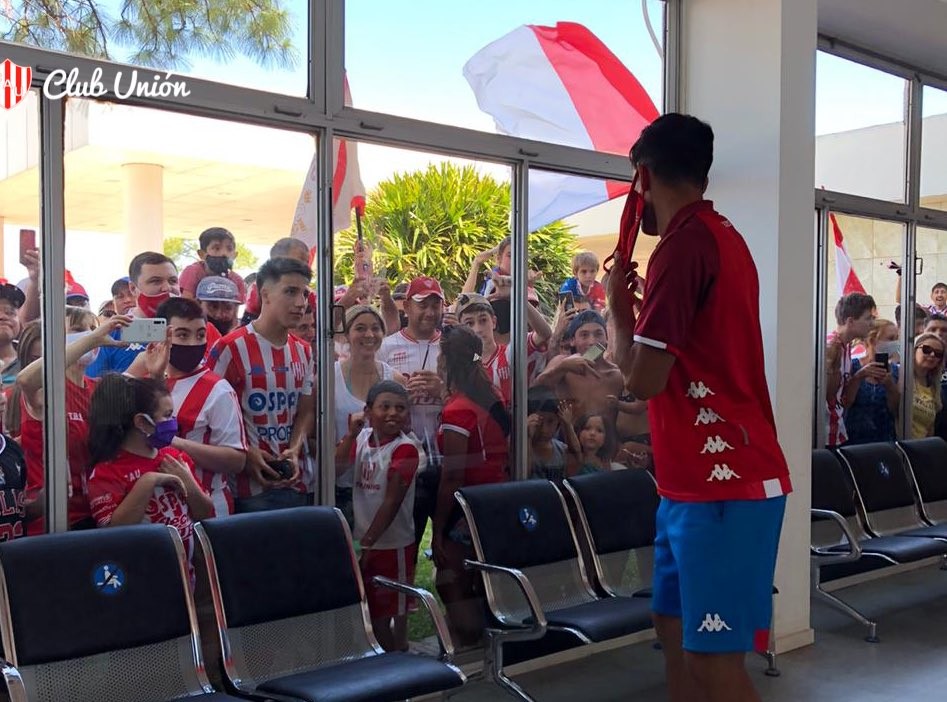 Antes de viajar a Brasil, Unión tuvo una calurosa despedida | Noticias