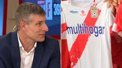 Martín Palermo vuelve a dirigir: su nuevo club utiliza una camiseta igual a la de River | Deportes