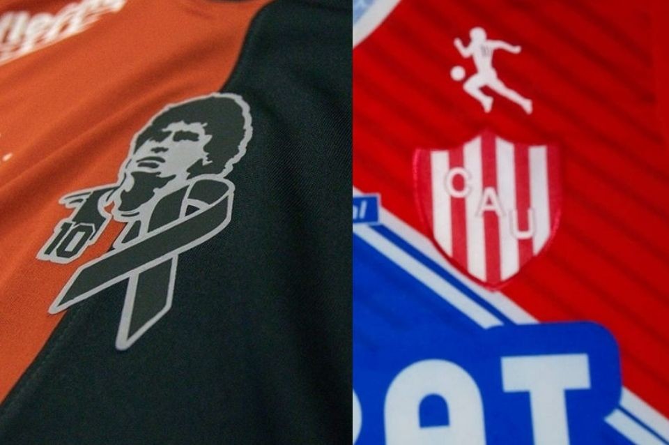 Colón y Unión homenajean a Maradona en sus camisetas | Deportes