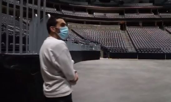 Video: Así conoció Campazzo el estadio de Denver | Deportes