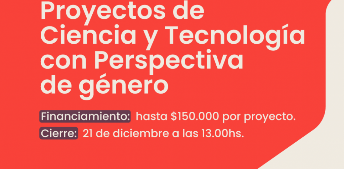 Santa Fe abrió la convocatoria a proyectos de ciencia y tecnología con perspectiva de género | Información General