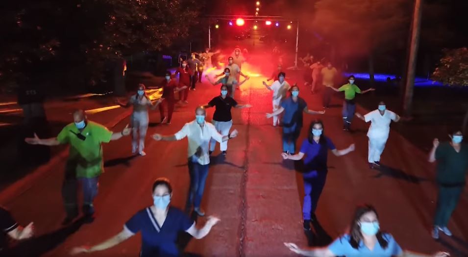 El emotivo video de los trabajadores de un hospital bonaerense al ritmo de “Jerusalema” | Nacionales