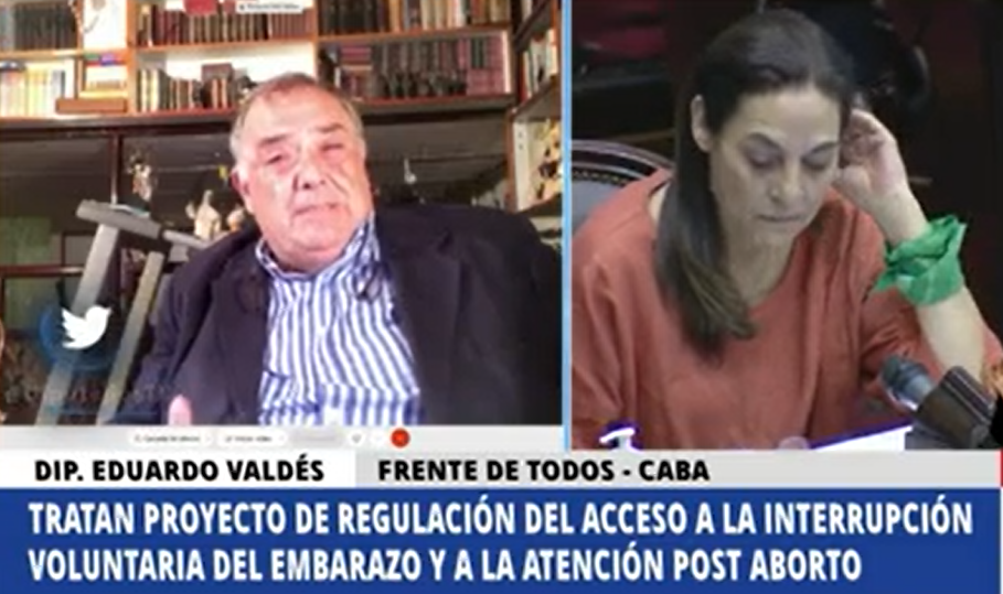 Luego de la carta de su hijo, Valdés votará en contra en general pero apoyará artículos sobre despenalización | Legislativas