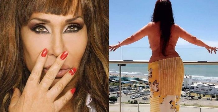 Moria Casán se animó a un topless, y sin photoshop, en su visita a Mar del Plata | Espectaculos