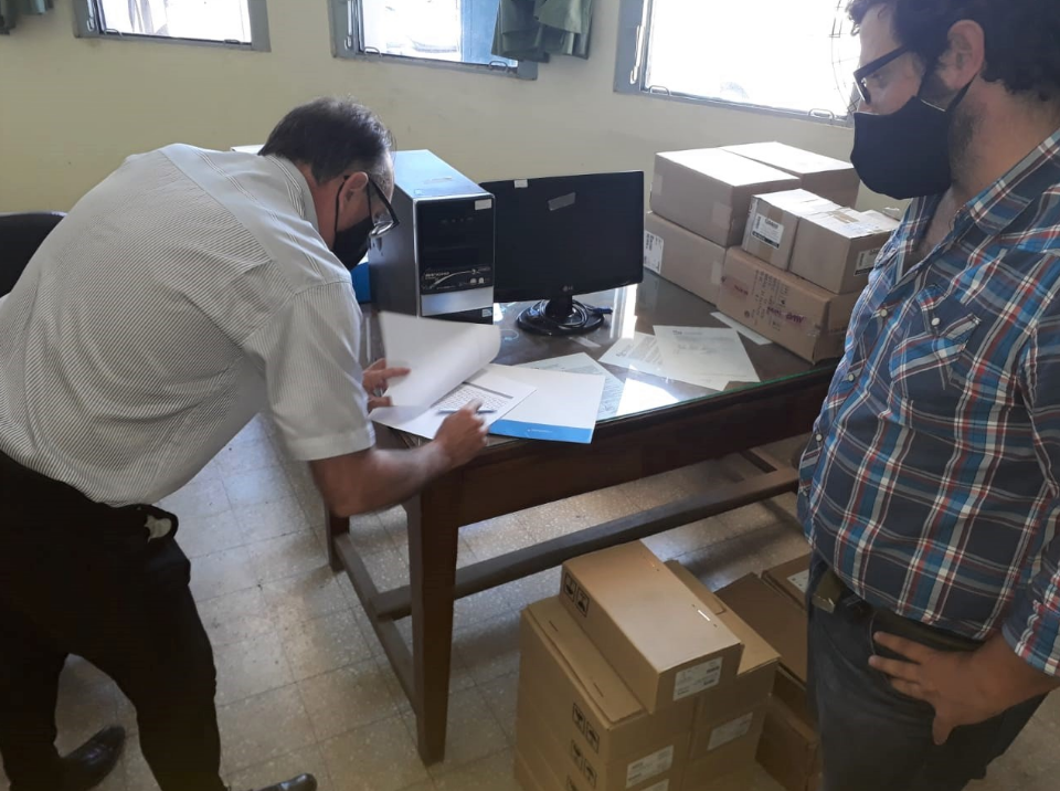 Vialidad Nacional entregó luminarias a la municipalidad de Santa Fe | Información General