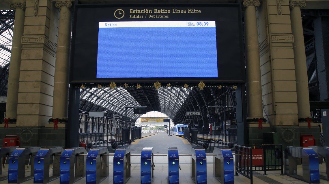 Paro de trenes: no hay servicio en todo el país | Nacionales