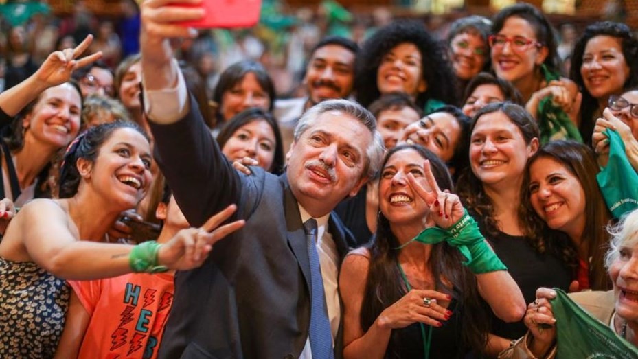 Alberto Fernández: "El aborto es ley, a ello me comprometí" | Nacionales