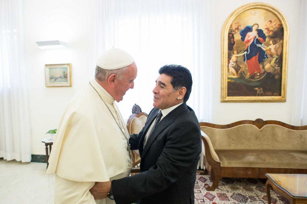 El Papa Francisco recordó a Diego Maradona | Deportes