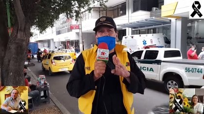 Un movilero se enteró en vivo que su esposa murió por coronavirus | Redes