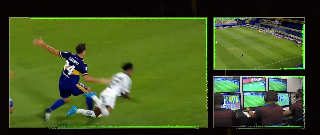 Polémica: el VAR justificó la no sanción del penal en contra de Boca | Deportes