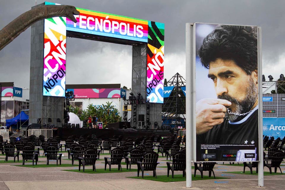 Homenaje a Maradona en la reapertura de Tecnópolis | Información General