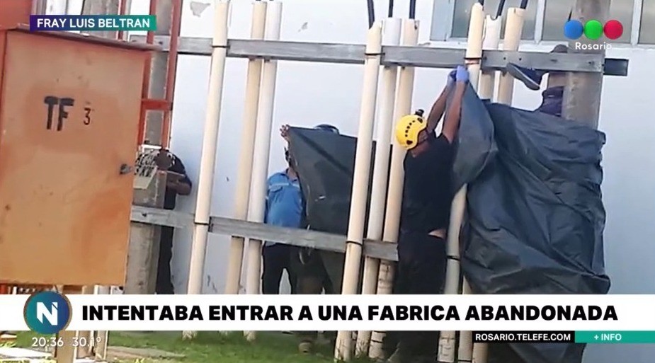 Un joven murió electrocutado al intentar robar cobre de una fábrica | Noticias