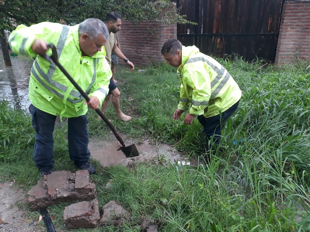 Cayeron más de 90mm de lluvia en la ciudad | Información General