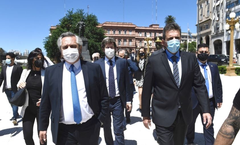 El Presidente recibió a Massa y Máximo: barajan tres escenarios para las PASO de este año | Nacionales