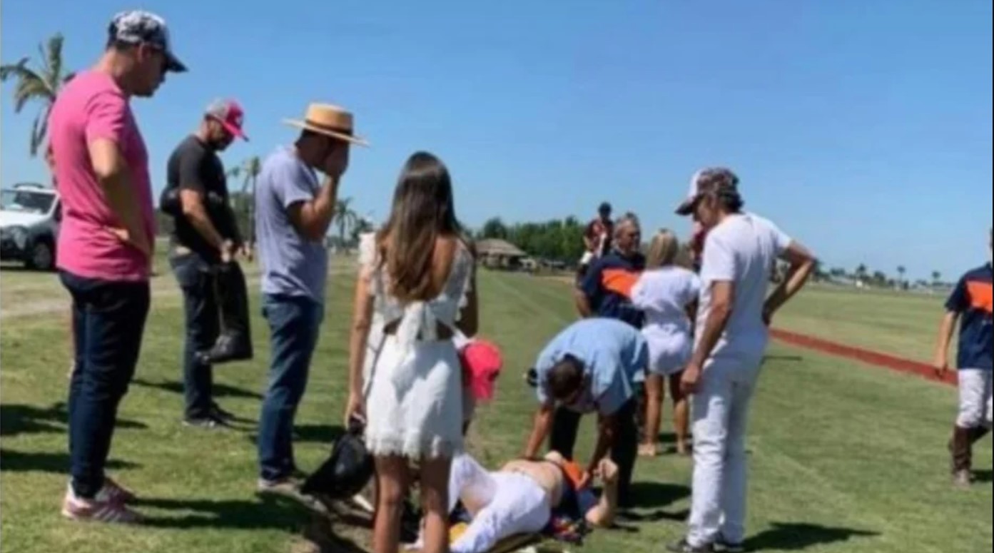Burlando habló luego de caerse jugando al polo: "Me la pegué duro" | Información General