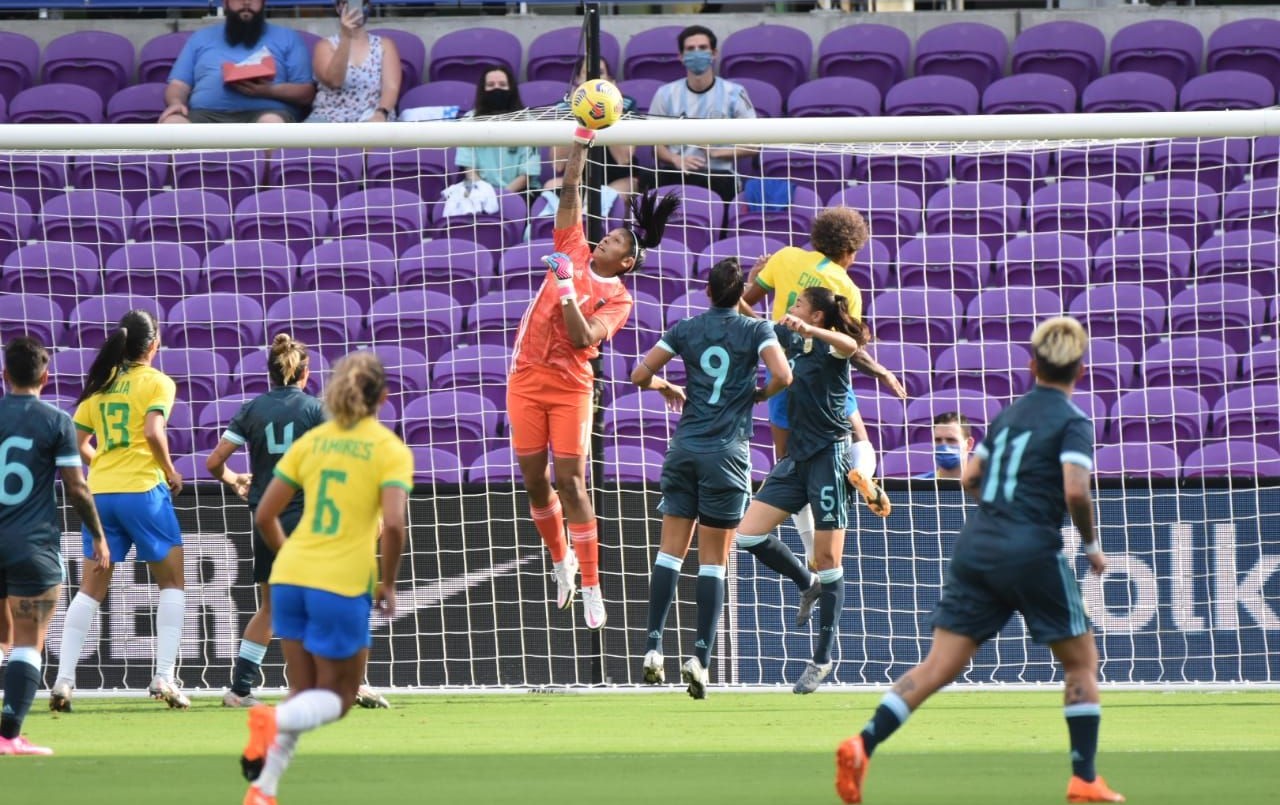 Argentina cayó en el debut ante Brasil en la She Believes Cup de Orlando | Deportes