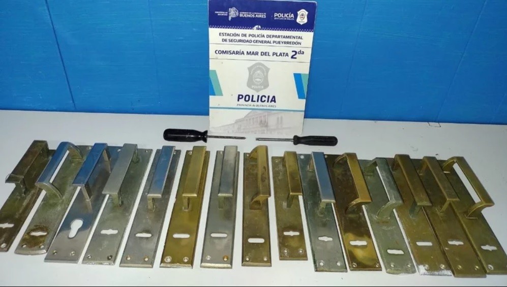 "El terror de los picaportes": detuvieron al ladrón con el botín | Información General