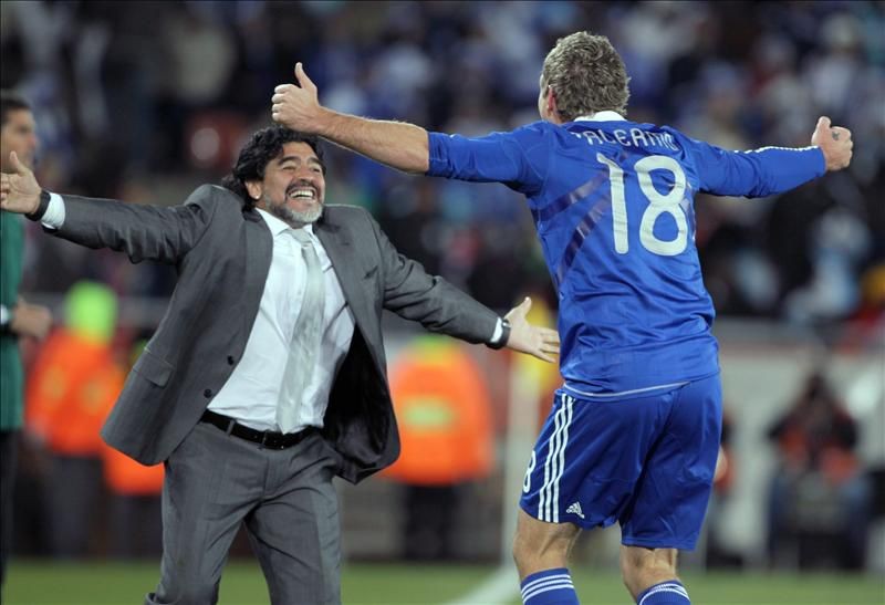 "Dios aún existe", la carta de Martín Palermo sobre la muerte de Diego Maradona | Deportes