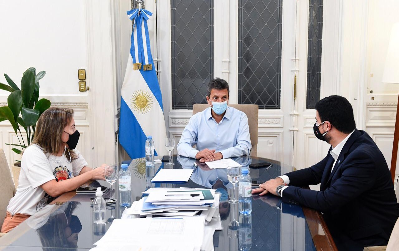 Cleri y Massetani se reunieron con Massa para impulsar el proyecto de Ganancias | Información General