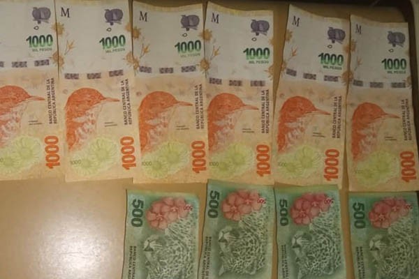 Insólito: se enojó por un control policial y arrojó dinero al aire | Nacionales