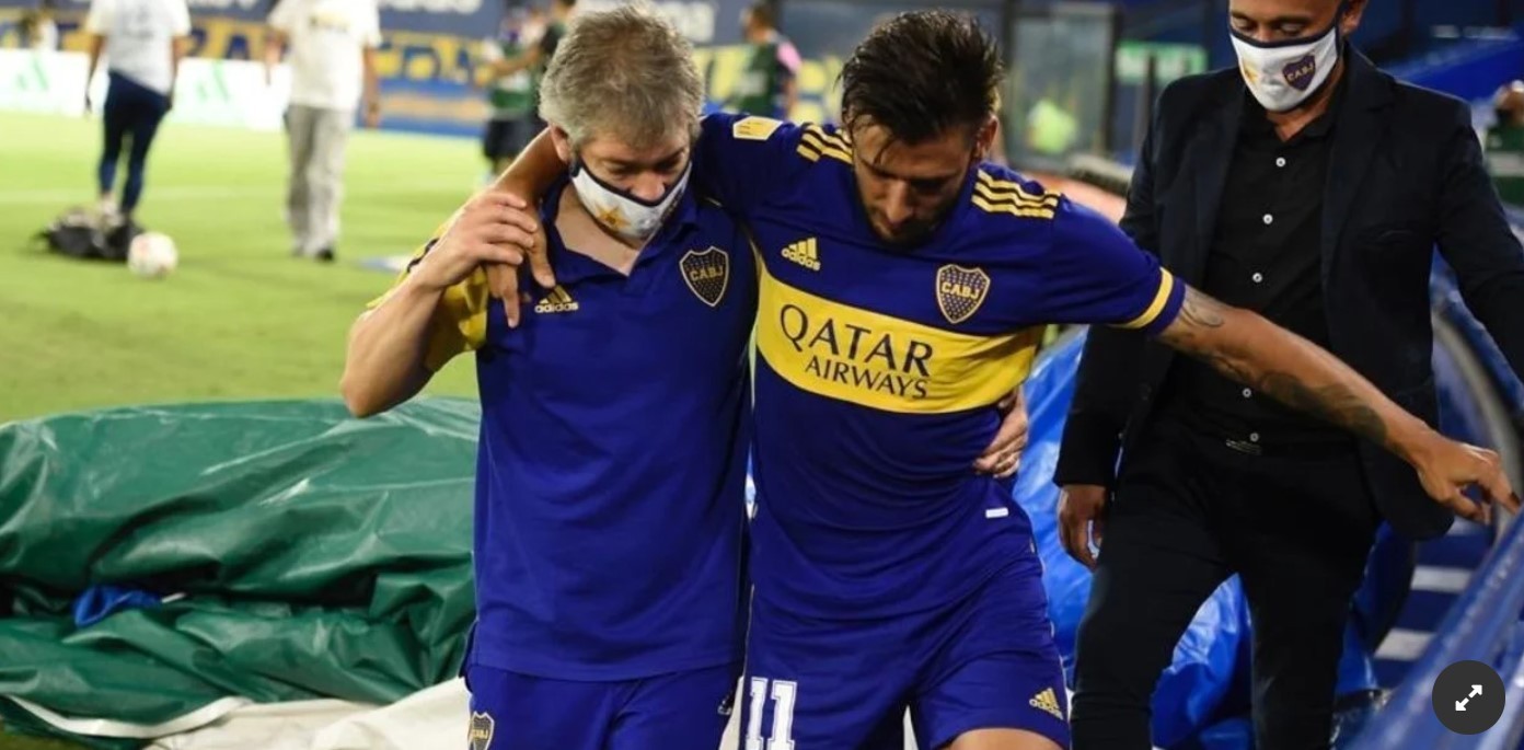 Salvio se rompió el ligamento cruzado de una rodilla y será baja en Boca al menos seis meses | Deportes