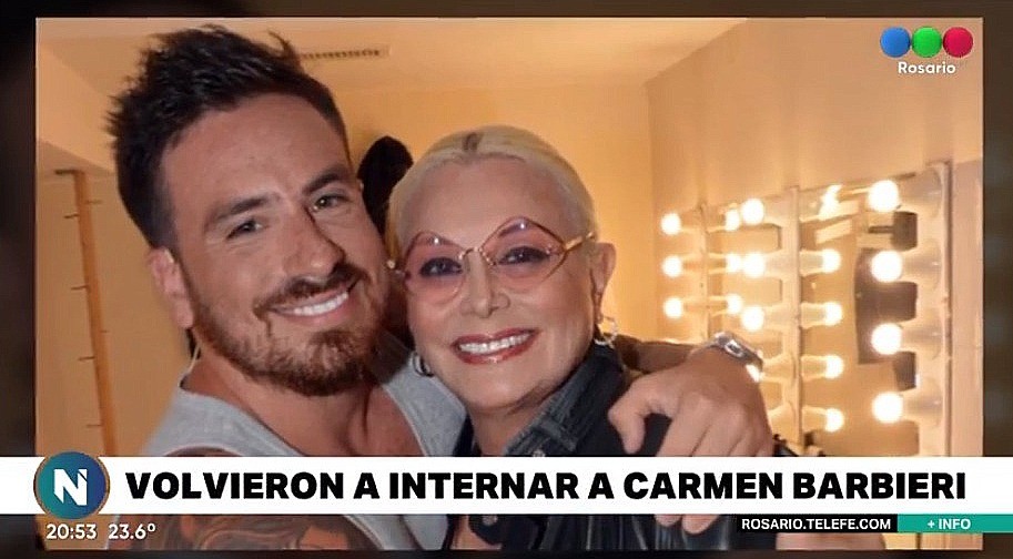 Internaron nuevamente a Carmen Barbieri | Espectaculos