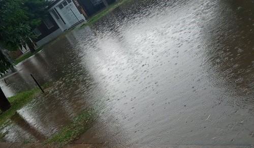 Ante la cantidad de agua caída, se suspendió el servicio de transporte en la ciudad | Noticias