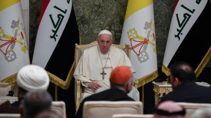 El Papa viajó a Irak y realizó un llamado de atención contra otras religiones | Noticias