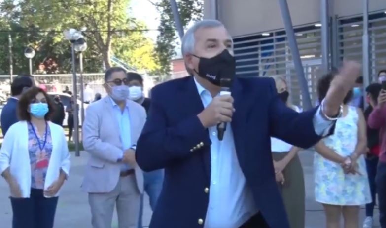 Gerardo Morales contra quienes se oponían a la construcción de una escuela: "Son unos egoístas, unos irresponsables" | Nacionales